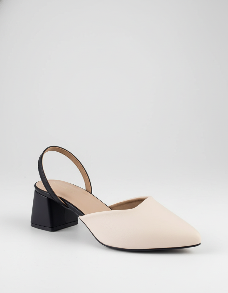 Apex Block Slingbacks